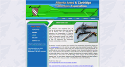 Desktop Screenshot of calgarygunshow.com