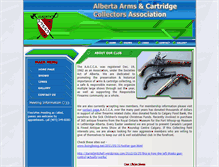 Tablet Screenshot of calgarygunshow.com